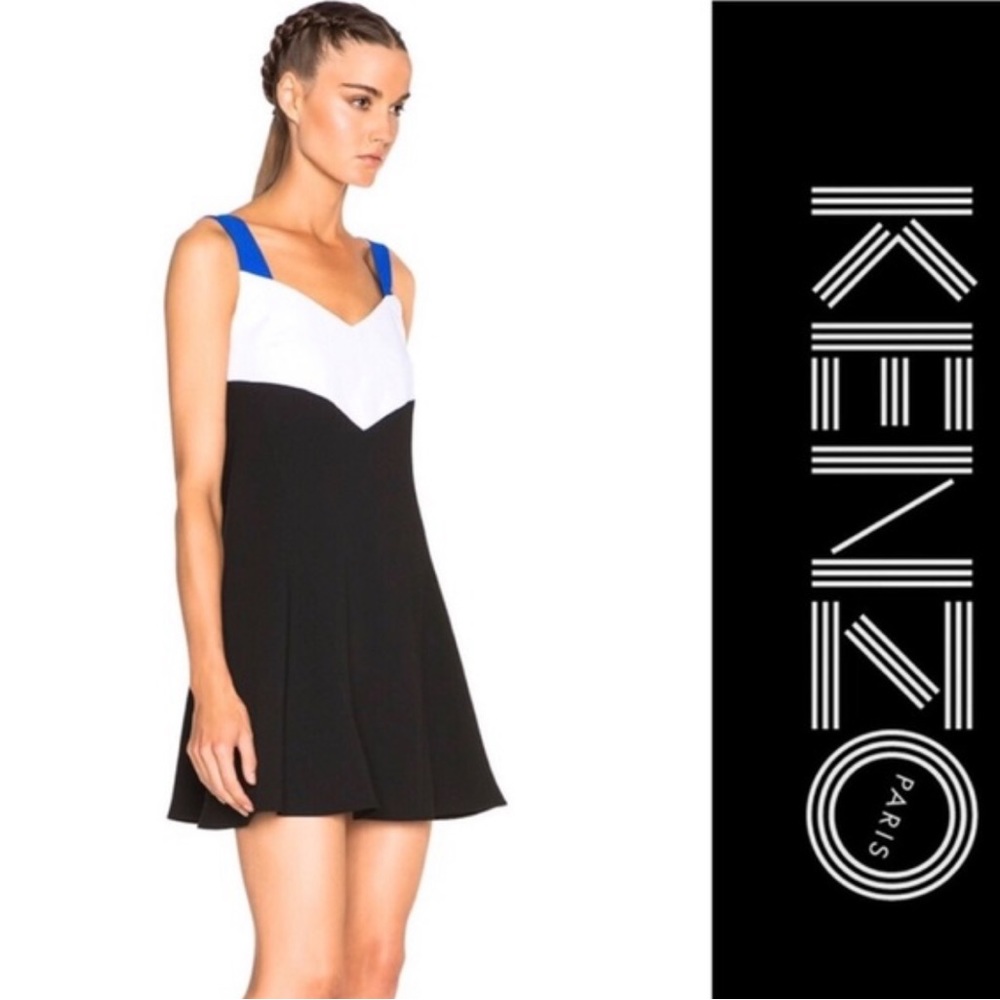 KENZO color block mini dress size FR36